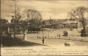 Worcester MA Lincoln Square TUCK #2200 c1905 Postcard