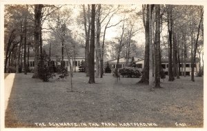 H97/ Hartford Wisconsin RPPC Postcard c1940s Schwartz in the Park  138