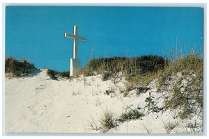 c1960's Cross Pensacola Beach FL First Religious Ceremony Pensacola FL Postcard