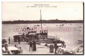 Old Postcard Dinard La Cale At The Far VICOMT