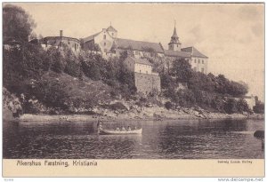 Boat, Akershus Fæstning, Kristiania, Norway,  1900-1910s