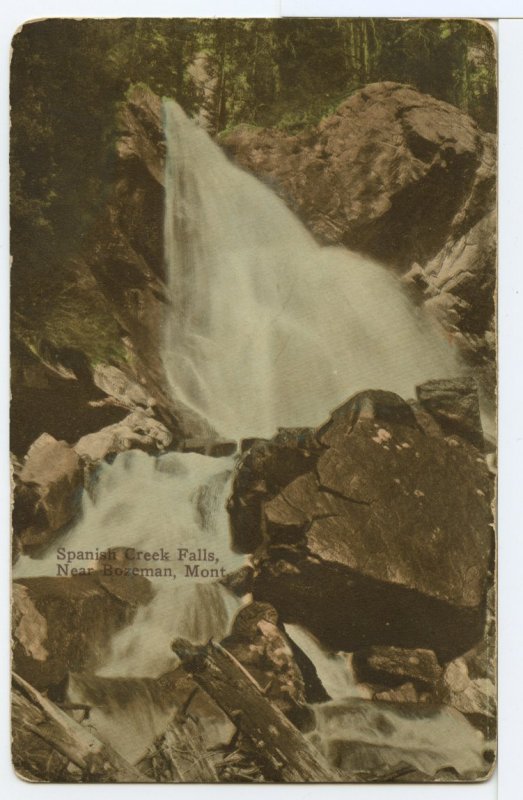 SPANISH CREEK FALLS, BOZEMAN, MONTANA