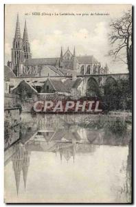 Postcard Old Sees The Cathedral View From Jack I & # 39Abreuvoir