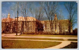 College St-Maurice Et Ecole Normale, St Hyacinthe Quebec Canada Vintage Postcard