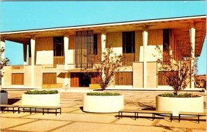 Tulsa, OK Oklahoma  NEW TULSA COUNTY LIBRARY  ca1960's Vintage Chrome Postcard