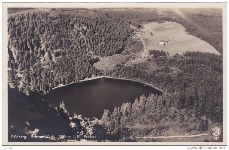 RP; Feldberg, Schwerwald 1500 m. u. M. Feldsee, Baden-Wurttemberg, Germany, 1...