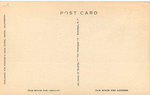 Richter's Drug Store Postcard Azusa CA Public Library