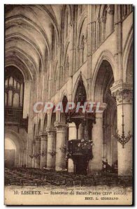 Lisieux - Interior of St. Peter - Old Postcard