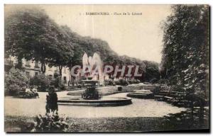 Old Postcard Sarrebourg Place de la Liberte