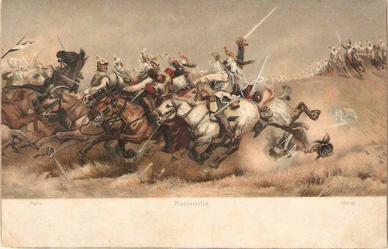 Morat. Battle of Rezonville.HorsesNice Stengel PC # 29890