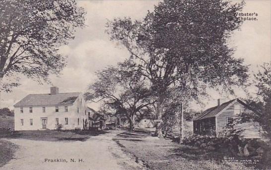 New Hampshire Franklin Webster's Birthplace