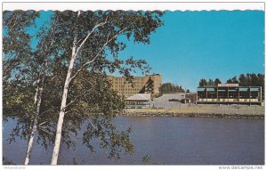 Waterfront view , AMOS , Quebec , Canada , 50-60s