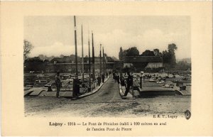 CPA LAGNY-sur-MARNE Le Pont de Peniches (1320289)