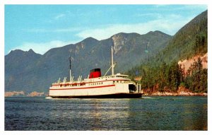 Postcard BOAT SCENE Vancouver British Columbia BC AU1117