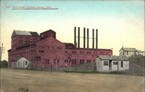 Lamar CO Colorado Beet Sugar Factory c1910 Postcard