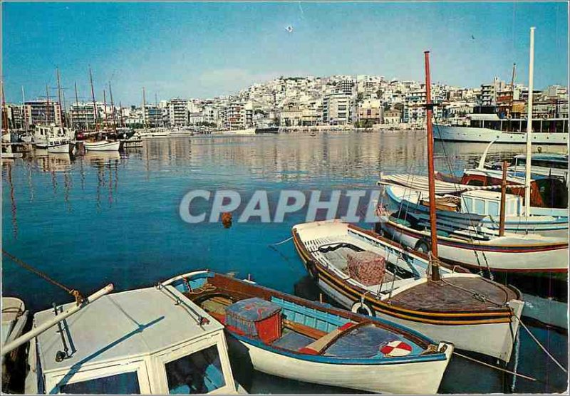 Postcard Modern Piraeus Passalimani the Scenic Boat