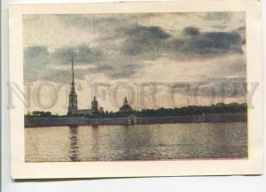 480236 1949 Pushkin poems Leningrad Neva River Peter Paul Fortress Zivert