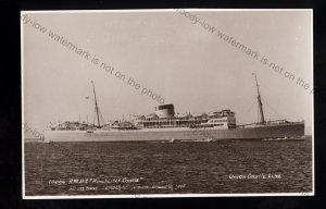 UC097 - Union Castle Liner - Winchester Castle - postcard