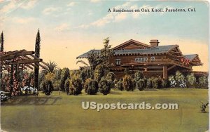 Residence on Oak Knoll - Pasadena, CA