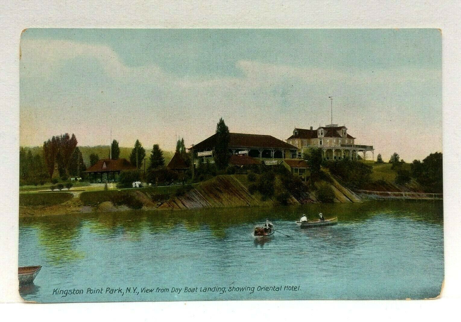 Kingston New York NY Kingston Point Park Boat Landing Oriental Hotel
