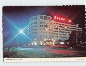 Postcard Camelot Inn Tulsa Oklahoma USA