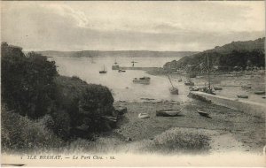 CPA ILE-de-BREHAT PORT-CROS - Scene (1147715)