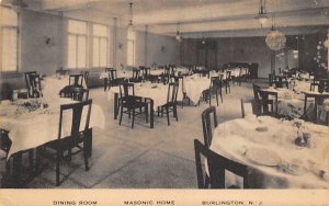 Dining Room, Masonic Home in Burlington, New Jersey
