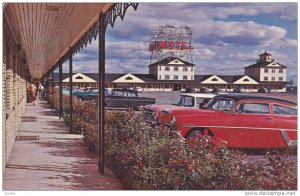 Motel , Quebec Bridge , Quebec 10  , Canada , 1950s