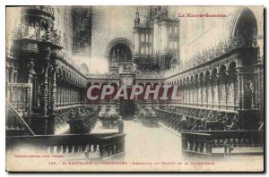 Old Postcard St Bertrand de Comminges to the Cathedral Organ Choir Ensemble