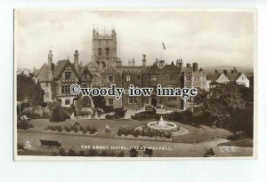 tq1181 - The Beautiful Grounds and Abbey Hotel, in Great Malvern - postcard