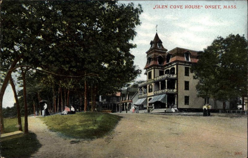 Onset Massachusetts MA Glen Cove House c1900s-10s Postcard