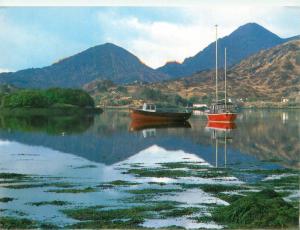 Ireland Glengarriff harbour with Sugar-Loaf mountain in the background