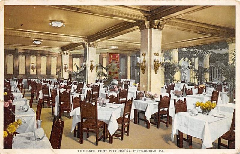 The Caf?, Fort Pitt Hotel Pittsburgh, Pennsylvania PA s 