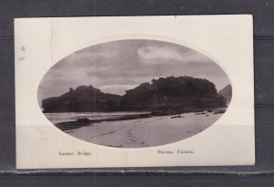 VICTORIA, PORTSEA, LONDON BRIDGE, c1910 real photo ppc., unused.