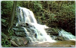 Postcard - Laurel Falls, Great Smoky Mountains National Park, Tennessee, USA