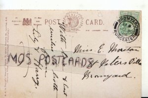 Genealogy Postcard - Moreton - St Peters Villa, Bromyard, HerefordshireRef. R633