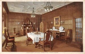 Walkerville Ontario Canada Distillery Offices Lunch Room Antique Postcard K64218