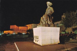 Portugal Lagos Monumento do Infante D Henrique Nocturno