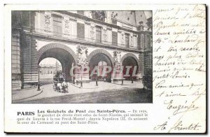 Paris- The ATMs of the Bridge of Saint-Pere -Carte Old Post