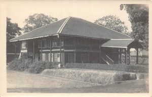 RPPC Bougainvillea Gleason Home Rangoon, Burma Myanmar 1923 Vintage Postcard