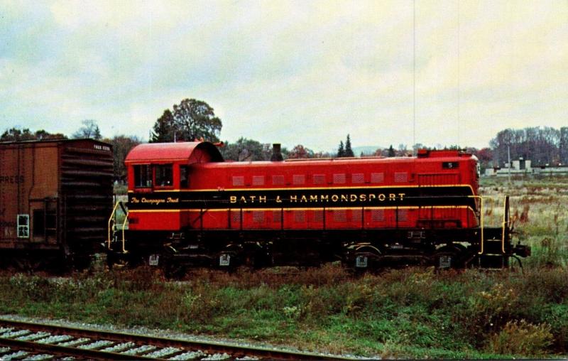 Bath & Hammondsport Railroad Alco S-1 Loocomotive Number 5