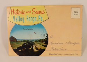 Vintage Souvenir Views Valley Forge Pennsylvania 12 Prints 6 3/16 X 4 1/8