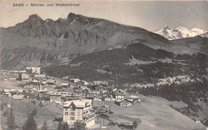 Lot104 switzerland murren und wetterhorner