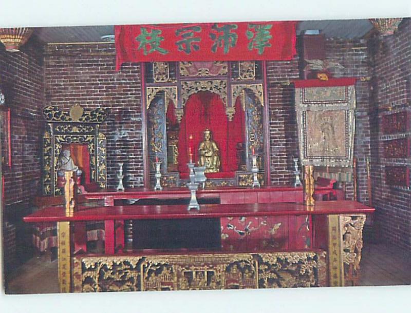 Pre-1980 CHINESE TEMPLE - CHINA INTEREST Oroville California CA c6406@