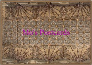 Cambridgeshire Postcard - Peterborough Cathedral, Presbytery Ceiling  RR20897