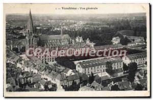 Old Postcard Vendome Vue Generale