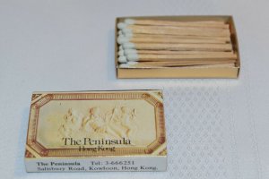 The Peninsula Hong Kong Matchbox