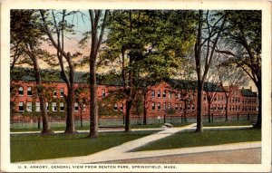 Vintage Springfield, Massachusetts Ma Postcard - US Armory