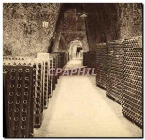 Old Postcard Folklore Wine Vintage Champagne Pommery & Greno Reims Sideboard ...