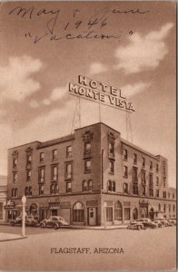 Hotel Monte Vista Flagstaff AZ Postcard PC481